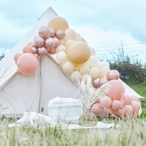 Ballonggirlang Peach Exklusiv i gruppen Hgtider / Mhippa / Mhippa Teman / Bride to be Boho  hos PARTAJSHOP AB (BA-317)