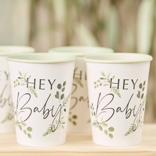 Muggar Hey Baby  i gruppen Hgtider / Baby shower / Hey Baby hos PARTAJSHOP AB (BAB-120)