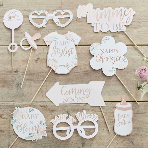 Photoprops Babyshower i gruppen Hgtider / Baby shower / Baby In Bloom hos PARTAJSHOP AB (BL-125)