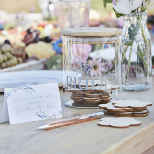 Advice Jar Mhippa i gruppen Hgtider / Mhippa / Mhippa Teman / Bride to be Boho  hos PARTAJSHOP AB (BOHO-337)