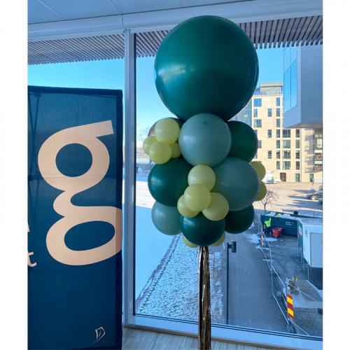 Ballongpelare Moln  i gruppen Festartiklar / Ballonger / Uppblsta Heliumballonger  hos PARTAJSHOP AB (Ballongpelare_1)