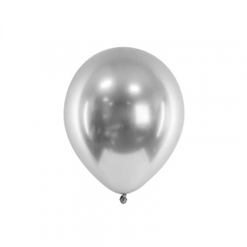 Ballonger Silver Glossy i gruppen Hgtider / Brllop / Brllopsteman / Silver & White hos PARTAJSHOP AB (CHB1-018-10)