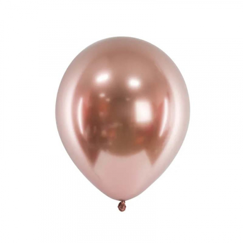 Ballonger Rosguld Glossy i gruppen Hgtider / Brllop / Brllopsballonger  hos PARTAJSHOP AB (CHB1-019R-10)