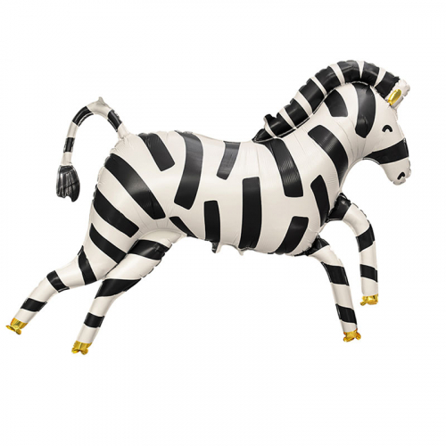 Folieballong Zebra i gruppen Festartiklar / Ballonger / Motivballonger hos PARTAJSHOP AB (FB121)