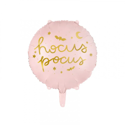 Folieballong Hocus Pokus Rosa i gruppen Hgtider / Halloween / Halloweenballonger hos PARTAJSHOP AB (FB150)