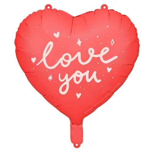 Folieballong Love you Rd i gruppen Hgtider / Alla hjrtans dag  / Ballonger Alla Hjrtans Dag hos PARTAJSHOP AB (FB171)
