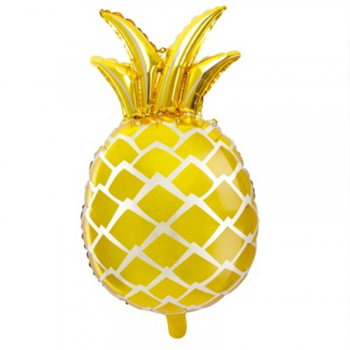 Folieballong Ananas Guld i gruppen Festartiklar / Festteman / Fdelsedagsfest / Guld hos PARTAJSHOP AB (FB31M-019)