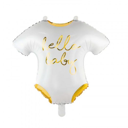 Folieballong Hello Baby i gruppen Hgtider / Dop / Dop Ballonger hos PARTAJSHOP AB (FB64-008-019ME)