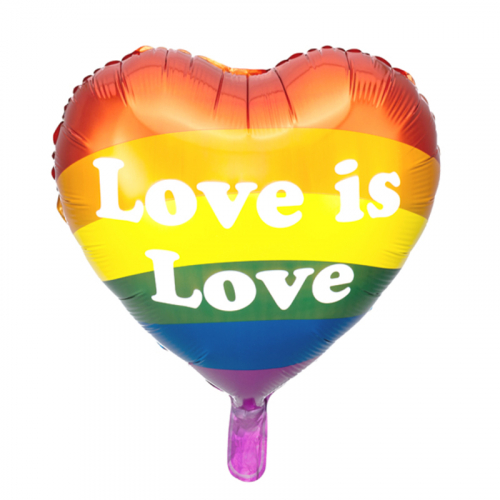 Folieballong Love is Love i gruppen Festartiklar / Ballonger / Folieballonger hos PARTAJSHOP AB (FB99)