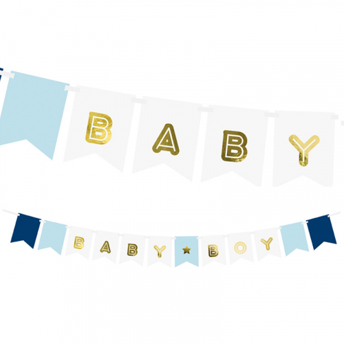 Banner Baby Boy i gruppen Hgtider / Baby shower / It's a BOY hos PARTAJSHOP AB (GRL61)