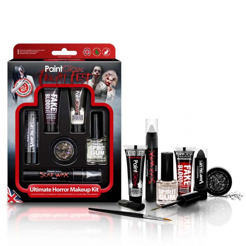 Horror makeup kit i gruppen Smink & hrfrg / Ansikts- & kroppsfrg / Smink-kit hos PARTAJSHOP AB (GS059)