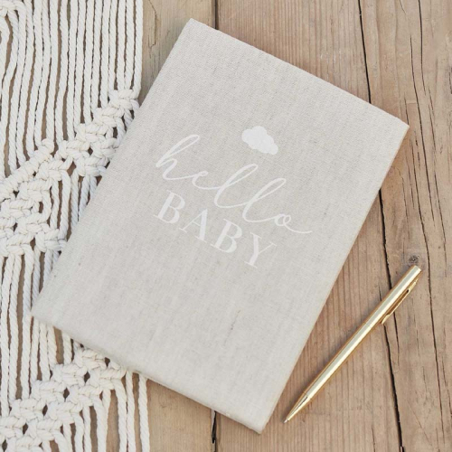 Babybok Hello Baby i gruppen Hgtider / Baby shower / Babyshower Tillbehr hos PARTAJSHOP AB (HEB-137)