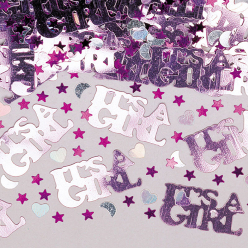 Konfetti It's a Girl  i gruppen Hgtider / Baby shower / It's a GIRL hos PARTAJSHOP AB (INT36033)