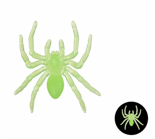 Spindlar självlysande 10-pack i gruppen Högtider / Halloween / Halloweendekoration hos PARTAJSHOP AB (PHK12)