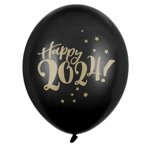 Ballonger happy new year 2025 i gruppen Hgtider / Nyrsafton / Nyrsballonger hos PARTAJSHOP AB (SB14P-200-2024-6)