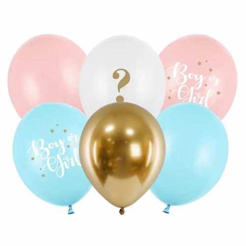 Ballonger Boy or Girl i gruppen Hgtider / Baby shower / Babyshower Ballonger hos PARTAJSHOP AB (SB14P-308-000-6)