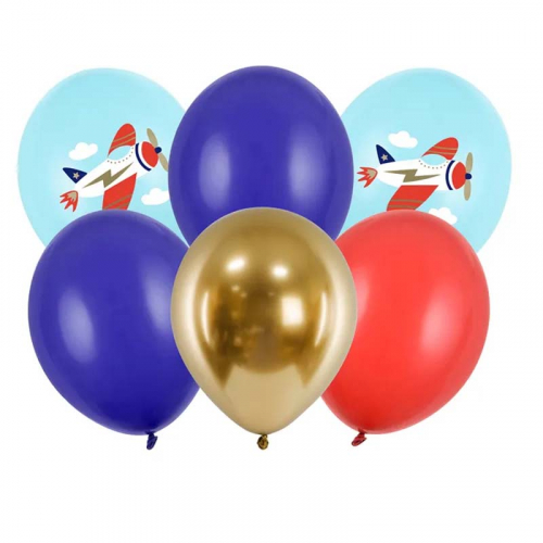 Ballonger Flygplan Bl i gruppen Festartiklar / Festteman / Fdelsedagsfest / Bltt hos PARTAJSHOP AB (SB14P-312-000-6)