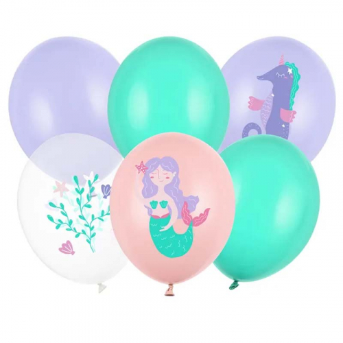 Ballonger Mermaid i gruppen Festartiklar / Ballonger / Latexballonger hos PARTAJSHOP AB (SB14P-323-000-6)