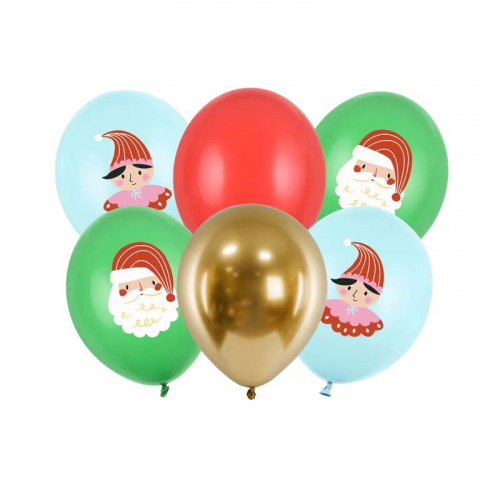 Ballonger Jultomtar i gruppen Hgtider / Jul / Juldekorationer hos PARTAJSHOP AB (SB14P-330-000-6)