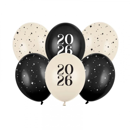 Ballonger Nyår 2026 i gruppen Högtider / Nyårsafton / Nyårsballonger hos PARTAJSHOP AB (SB14P-361-000-6)