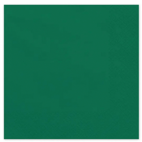 Servetter grön 20-pack i gruppen Festartiklar / Dukning / Engångsartiklar hos PARTAJSHOP AB (SP33-109-012C)