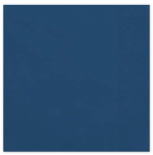 Servetter mörkblå 20-pack i gruppen Festartiklar / Dukning / Engångsartiklar hos PARTAJSHOP AB (SP33-109-074)