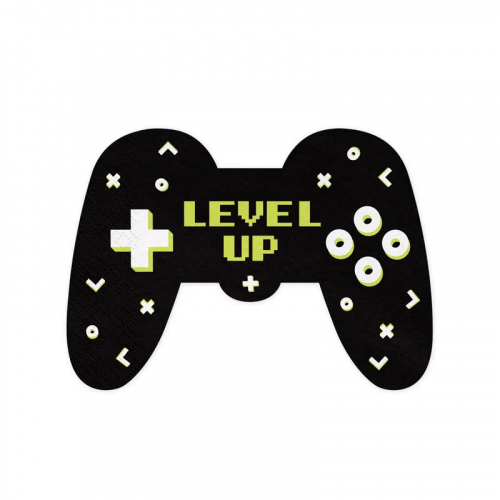 Servett Gaming 12-pack i gruppen Festartiklar / Dukning / Servetter hos PARTAJSHOP AB (SPK37)