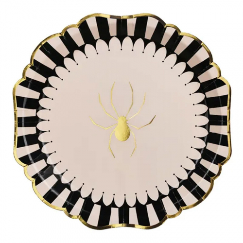 Tallrikar Spider i gruppen Hgtider / Halloween / Halloweendukning hos PARTAJSHOP AB (TPP101)