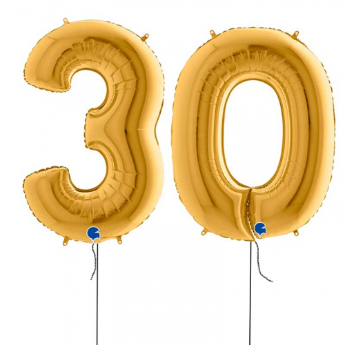 Uppblsta ballonger - Valfria siffror  i gruppen Festartiklar / Ballonger / Uppblsta Heliumballonger  hos PARTAJSHOP AB (ballongbukett14)