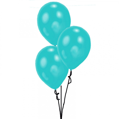 Ballongbukett helium 3 ballonger i gruppen Festartiklar / Ballonger / Uppblsta Heliumballonger  hos PARTAJSHOP AB (ballongbukett_3latex)