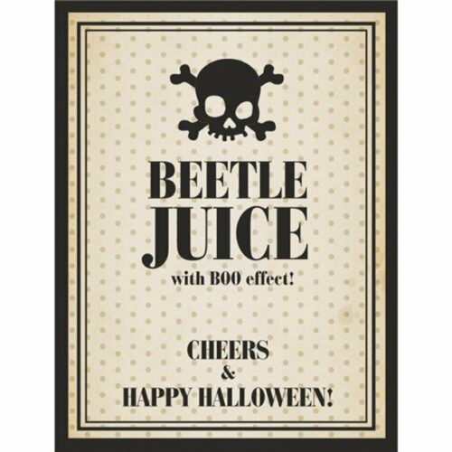 Vinflaska etikett i gruppen Hgtider / Halloween / Halloweentillbehr hos PARTAJSHOP AB (eth3)