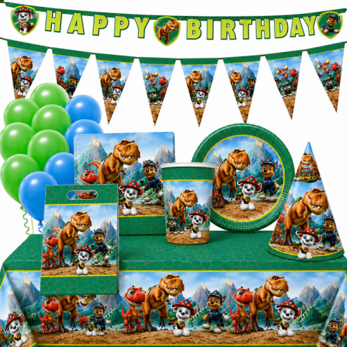 Paw Patrol Kalas-kit 8 personer i gruppen Festartiklar / Barnkalas / Paw Patrol hos PARTAJSHOP AB (kalas-kit-002)