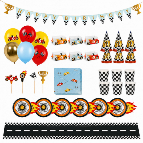 Racing tema kalas-kit  i gruppen Festartiklar / Barnkalas hos PARTAJSHOP AB (kalas-kit-005)