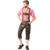 Lederhosen kta Lder Brun i gruppen Hgtider / Oktoberfest / Oktoberfest klder / Lederhosen hos PARTAJSHOP AB (0108-10-48-r)