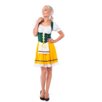 Tyrolerklnning Emilia i gruppen Hgtider / Oktoberfest / Oktoberfest klder / Tyrolerklnning hos PARTAJSHOP AB (037902-r)