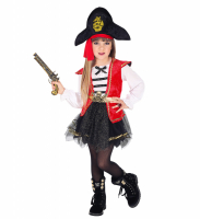 Piratklänning Barn i gruppen Högtider / Halloween / Halloweendräkter / Barndräkter hos PARTAJSHOP AB (06985-r)