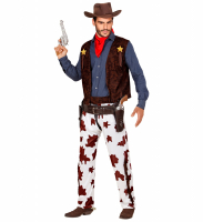 Cowboy komplett i gruppen Maskerad / Maskeradklder / Herrdrkter hos PARTAJSHOP AB (07273-r)