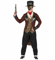 Steampunk Maskeraddrkt Herr i gruppen Hgtider / Halloween / Halloweendrkter / Herrdrkter hos PARTAJSHOP AB (08081-r)