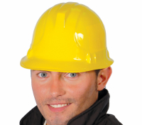 Bygghjälm Gul
