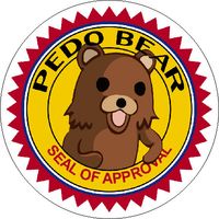 Pedobear Klistermrke