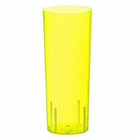 Drinkglas gul 10-pack