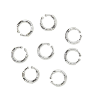 Piercing Silver 8-pack