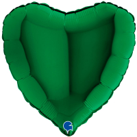 Folieballong Hjärta Mörkgrön i gruppen Festartiklar / Ballonger / Enfärgade ballonger hos PARTAJSHOP AB (18011DGr-r)