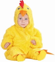 Kycklingdräkt gul 
