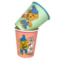 Pappersmuggar Bamse 8-pack