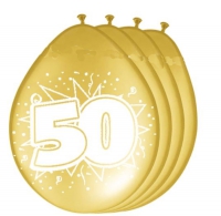 Ballonger guld 50 r