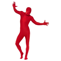Morphsuit Second skin suit Röd