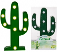Kaktus med ledbelysning