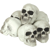 Dödskallar 6-pack PVC
