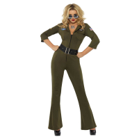 Top Gun Jumpsuit Maskeraddrkt